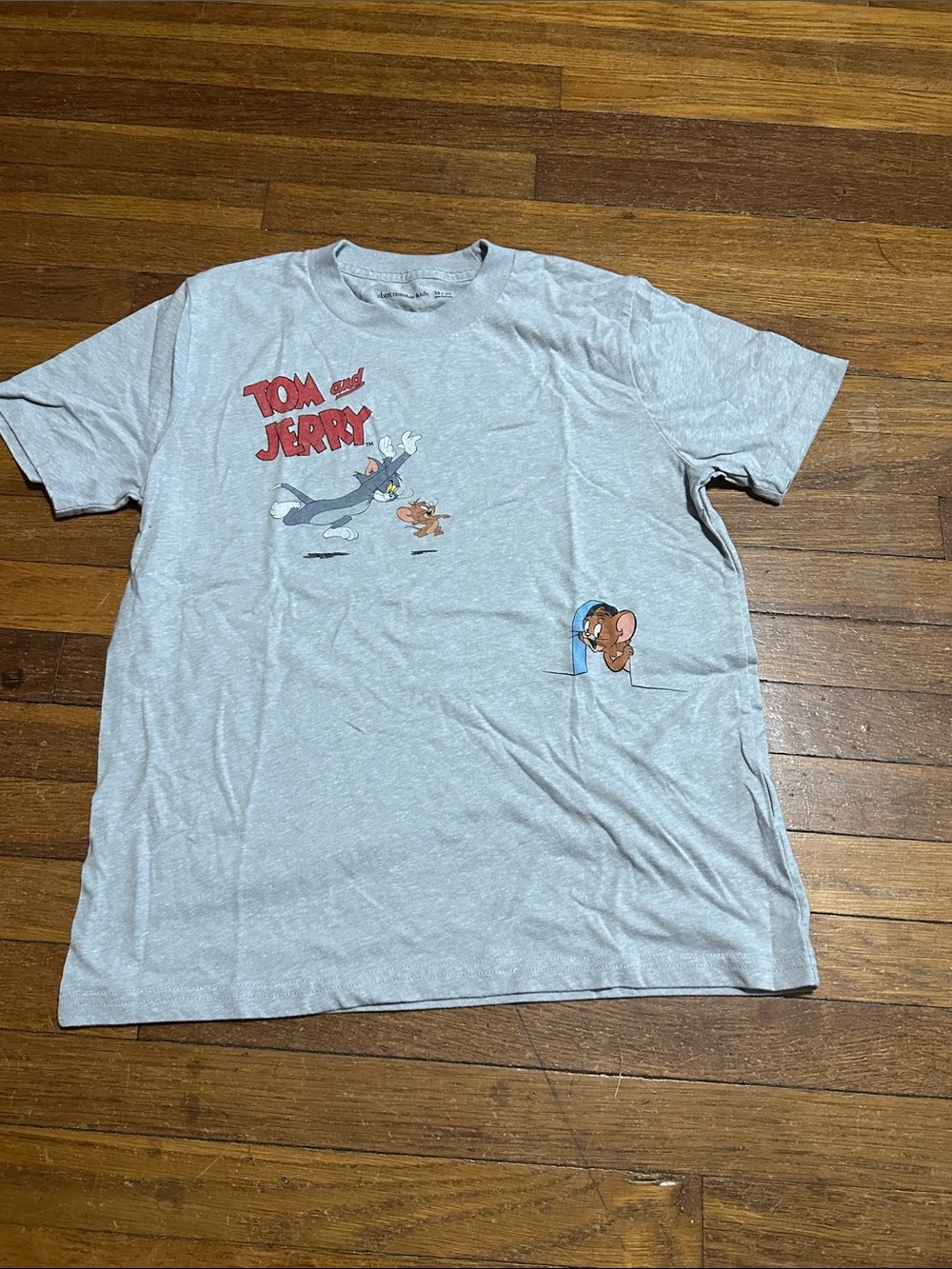 Abercrombie Kids x Tom and Jerry Graphic Tee, Sz 13/14